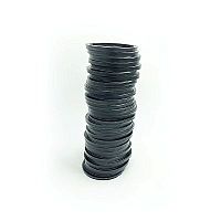 Decor black skewed vase image