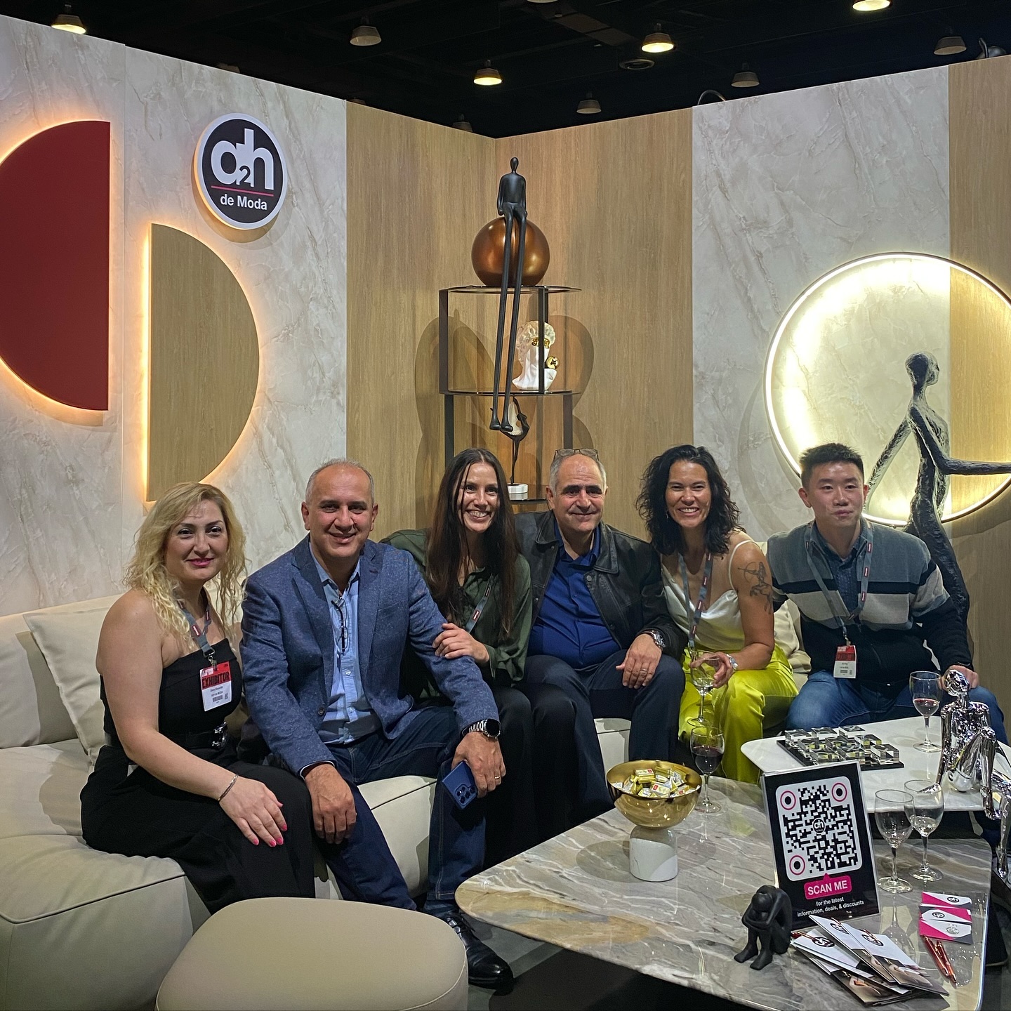 A2H de Moda booth at the Vancouver Interior Design Show
